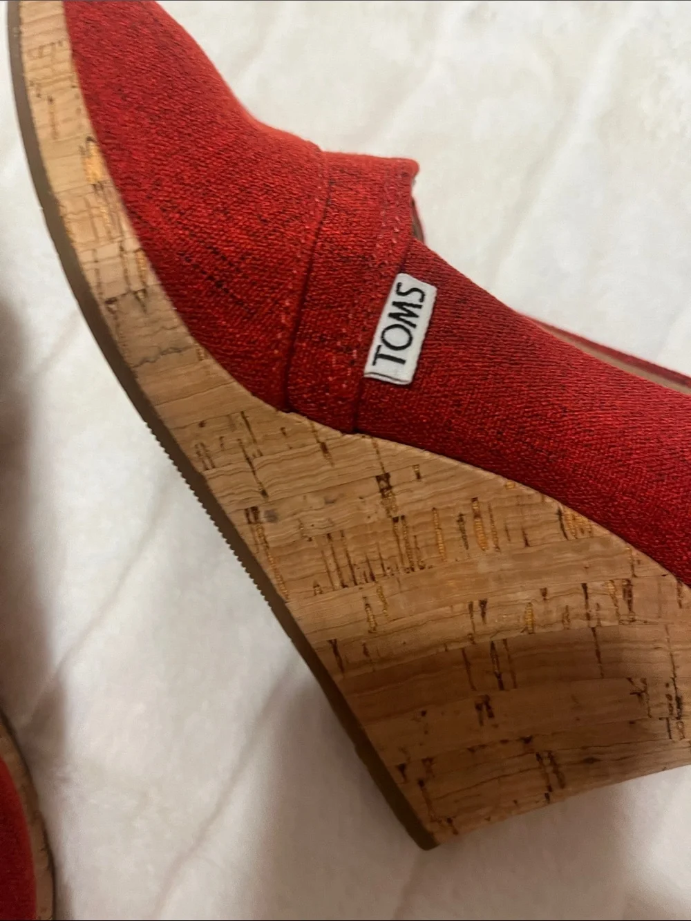 Toms wedge heels